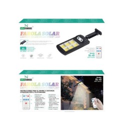 Luz De Led Solar New Science Dl-45 Com Comando