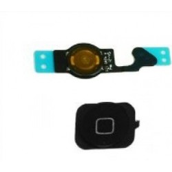 Home Botão Flex Apple Iphone 5 Preto