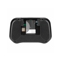 Teclado Touchpad Rebel Kom0973 Preto Usb 2.4ghz Sem Fios