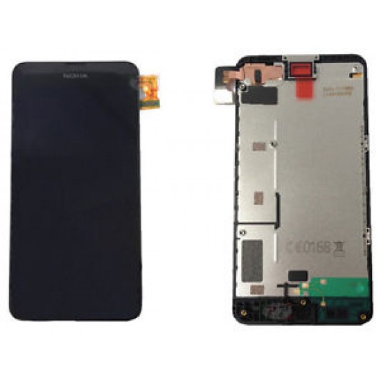 Touch+Display Com Frame Nokia Lumia 630 4.5" Preto