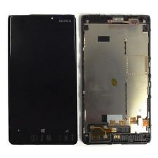 Touch+Display Con Frame Nokia Lumia 820 4.3" Negro Touch+Display Con Frame Nokia Lumia 820 4.3" Negro