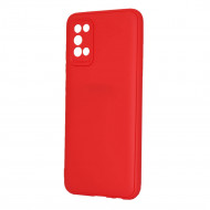 Capa Silicone Gel Samsung Galaxy A02s Rojo Protetor De Camera