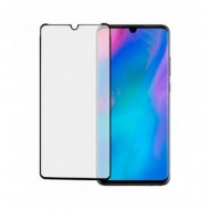 Protector De Pantalla De Cristal Templado Completo Huawei P30 Lite 6.15" Negro Anti-Estático