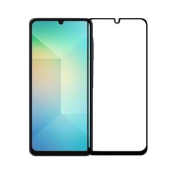 Protector De Pantalla De Cristal Templado Completo Samsung Galaxy A26 6.7" Negro Anti-Estático