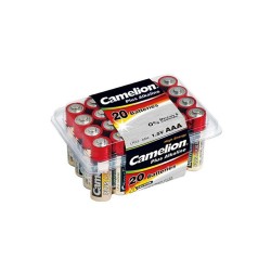 Pilhas Camelion Lr03 Aaa 1.5v Alcalina (20un)