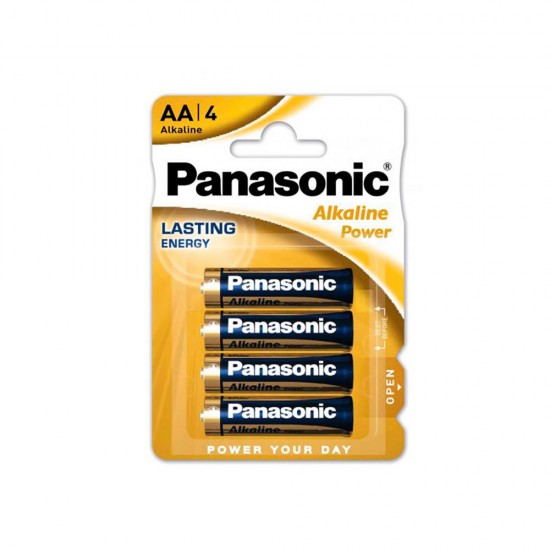 Pilhas Panasonic Lr06 Aa Size M 1.5v (4un) Pilhas Panasonic Lr06 Aa Size M 1.5v (4un)