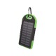 Power Bank Setty 2062 Verde 5000mah Com Painel Solar E 2 Usb Power Bank Setty 2062 Verde 5000mah Com Painel Solar E 2 Usb