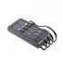 Power Bank Setty Slr-100 Preto 10000mah 3 Output E 4 Cabos Com Painel Solar