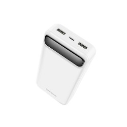 Power Bank Borofone Bj14a Branco 20000mah 2 Usb