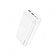 Power Bank Borofone Bj27b Branco 30000mah 2 Input Micro E Type-C/2 Usb Output