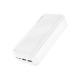 Power Bank Borofone Bj27b Branco 30000mah 2 Input Micro E Type-C/2 Usb Output