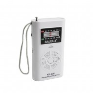 Rádio Fm/Am Baijiali Kk206 Branco