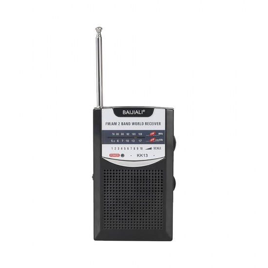 Rádio Fm/Am Baijiali Kk13 Preto Rádio Fm/Am Baijiali Kk13 Preto