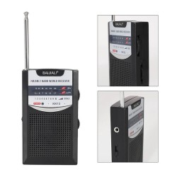 Rádio Fm/Am Baijiali Kk13 Preto