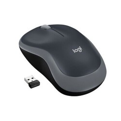 Logitech M185 Grey Wireless Mouse 2.4GHz With USB Mini Receiver