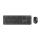 Teclado Com Rato Trust Ody Silent And Wireless Negro