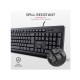 Teclado Usb Trust Primo Preto Spill Resistant