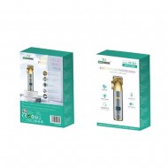 Máquina De Cabelo New Science Sk-551 Cinza Profissional Recarregável
