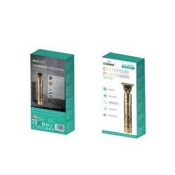 Máquina De Cabelo New Science Sd-006 Dourado Profissional Recarregável