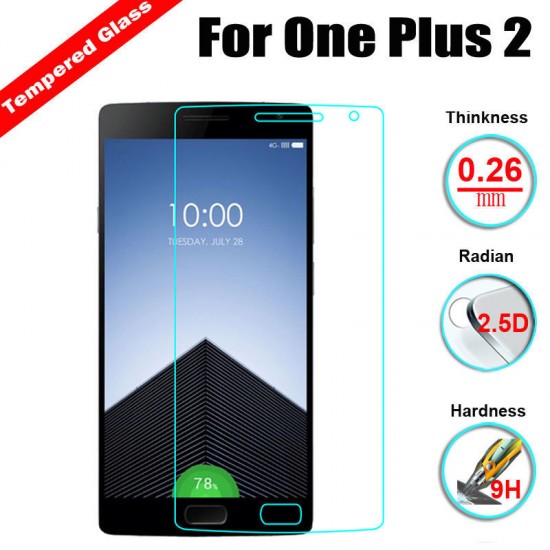 Pelicula De Vidro One Plus 2 Transparente