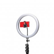 Ring Light Oem Dx-200 Preto Com Tripod Stand, 8" Ring Fill Light, Multiple Color Temperature E Beauty Face