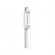 Selfie Stick Oem P50 Branco Wireless, 180 Degree Rotateable, Tripod Stand