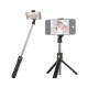 Selfie Stick New Science K07 Negro Con Tripé Selfie Stick New Science K07 Negro Con Tripé