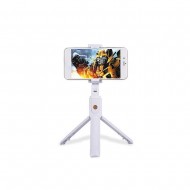 Selfie Stick New Science K07 Blanco Con Tripé