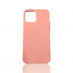 Apple Iphone Silicone Case 12 / 12 Pro 6.1" Pink Premium Solid