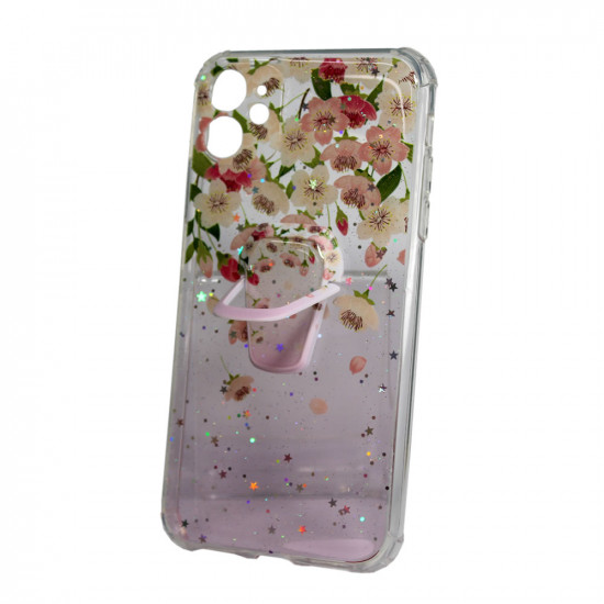 Bling Glitter Apple Iphone 11 Rosa Com Support