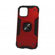 Capa Traseira Hard Com Mesa Support Para Apple Iphone 12 / 12 Pro Rojo