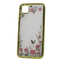 Capa With Flower Design Xiaomi Redmi 9c Gold