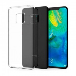 Silicone Cover Case Huawei Mate 20 Transparente