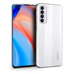 Funda De Silicona Oppo Reno4 Pro 6.5" Transparente