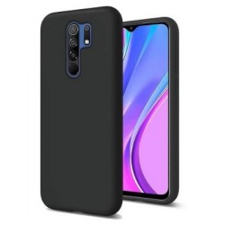 Silicone Cover Case Xiaomi Redmi 9 Mat Black