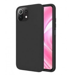 Silicone Cover Case Xiaomi Mi 11 Lite / Mi 11 Lite 5g 6.55" Mat Black