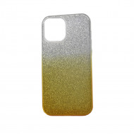 Capa Silicone Gel Brilhante Apple Iphone 12 Mini 5.4 Dourado
