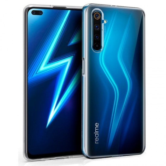 Capa De Silicone Realme 6 Pro Transparente