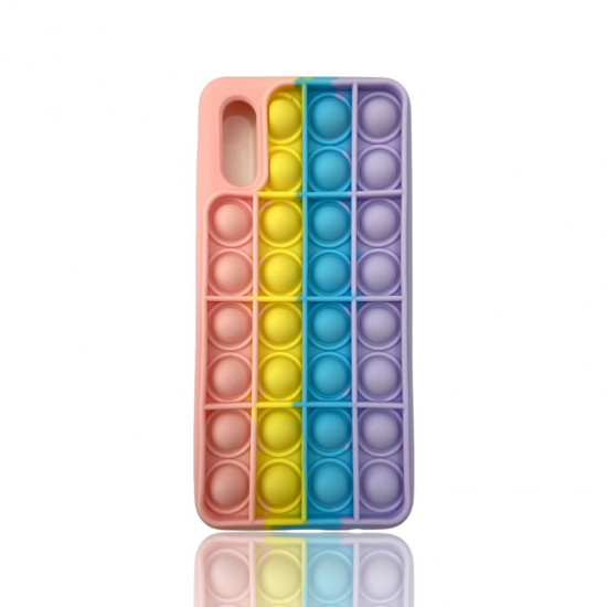 Capa De Silicone Pop It Samsung Galaxy A02 Colorido Design 1