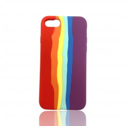 Cover Silicone Hard For Iphone 7/8 Aquarela Design 2