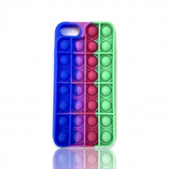 Capa De Silicone Pop It Apple Iphone 7/8 Colorido Design 2