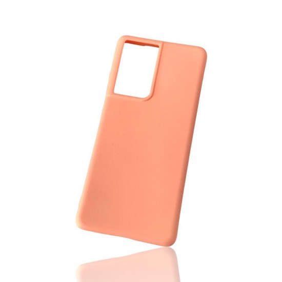 Capa Silicone Gel Samsung Galaxy S21 Ultra / S30 Ultra 6.8 Rosado Clara Rebosta