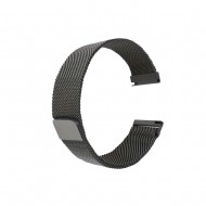 Pulseira New Science 20mm Preto Metal Com Íman