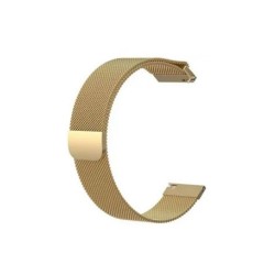 Pulseira New Science 20mm Dourado Metal Com Iman