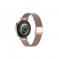 Smartwatch Blavec W17 Rosa Dorado 49mm Con Función De Llamada