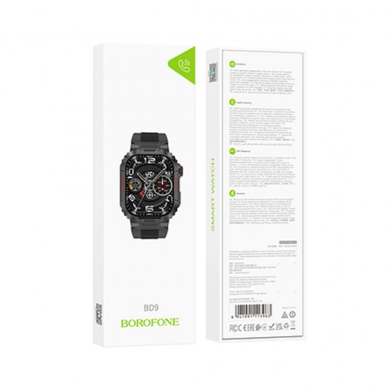 Smartwatch Borofone Bd9 Preto