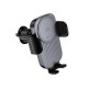 Suporte Com Carregador Borofone Bh221 Preto 15w Wireless Para Ventilação Suporte Com Carregador Borofone Bh221 Preto 15w Wireless Para Ventilação