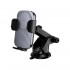Suporte Com Carregador Borofone Bh222 Preto 15w Wireless Para Para-Brisas