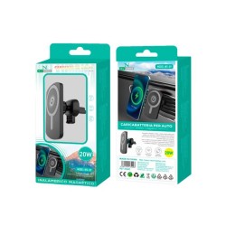Suporte Com Carregador New Science Wx-09 Preto 20w Wireless