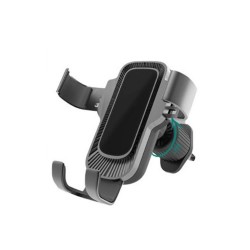 Soporte Para Teléfono Coche New Science HD-242 Negro Rotación 360º Para Ventilación